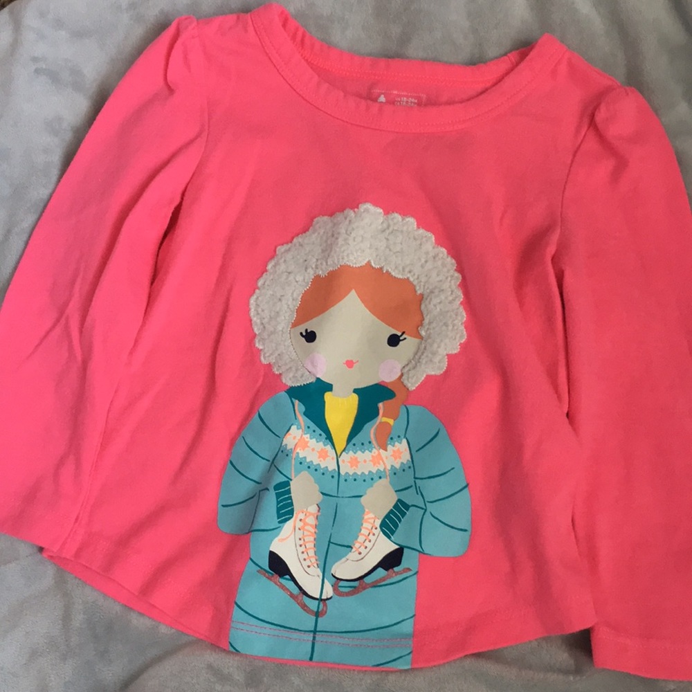Toddler girls long sleeve tee